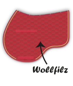WONDERPAD CUTOUT Schabracke - WOLLFILZ