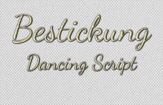 Schriftart: Dancing Script