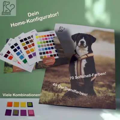 Farbmuster: BUMER Softshellfarben